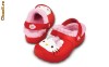 Crocs Hello kitty lined custom red (123)