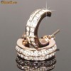 Cercei Gold Swarovski
