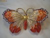 SPLENDIDE BROSE  ART NOUVEU  , CU EMAIL ( INSECTE )
