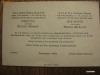 INVITATIE LA NUNTA - AN 1925 / RARITATE!