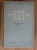 G. A. Cascenco - Bazele metalurgiei fizice