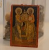 Icoana veche litografie pe lemn