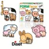 Puzzle - Mama si puiul - Animale de la ferma