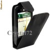 Livrare gratuita!!! Husa / toc flip LG Optimus One P500 neagra,inchidere magnetica