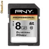 Card de memorie PNY, SDHC, Professional, 20 (MB/s)  8GB,  sigilate