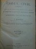 Codul civil adnotat, C. Hamangiu si N Georgean, 9 volume, 1925-1934