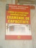Limba si literatura romana pt examenul de capacitate