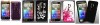 Husa  silicon negru  folie si transport gratuit - 35 lei -   HTC EVO 3D