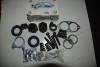 Kit montaj toba-Colier,garnitura,tampon cauciuc,Opel Omega A