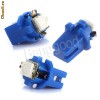 5 buc T5 B8.5D 5050 1SMD LED bord Pure Blue / albastru VW, OPEL , DAEWOO, ETC