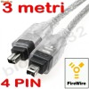 Cablu firewire firewire 4pin 3 metri