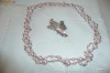 PERLE ROZ FASHION , BROSA CADOU , DEOSEBITE