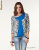 NOU! JACHETA BERSHKA ANIMAL PRINT CU MANECA 3/4 - REDUCERE 50% LICHIDARE STOC NOU! JACHETA BERSHKA ANIMAL PRINT CU MANECA 3/4 - REDUCERE 50% LICHIDARE STOC