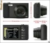 Vand Aparat foto Ricoh Caplio R8 Negru  7X zoom optic