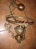 VECHE LUSTRA CANDELABRU BRONZ ALAMA