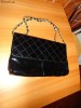 GEANTA VINTAGE NEAGRA DE LAC SUPERBA
