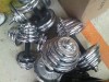 Gantere Cromate set 30 kg - 15kg x 2 Livrare gratuita Bucuresti la domiciliu!!