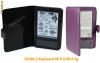 HUSA/HUSE - DE TIP COPERTA - DIN PIELE PENTRU AMAZON KINDLE 3 KEYBOARD (WI-FI si 3G) MOV, NEGRU - CALITATE DEOSEBITA