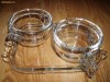 SET ZAHARNITA/LAITIERA cu TAVITA ~ cristal turnat SET ZAHARNITA/LAITIERA cu TAVITA ~ cristal turnat