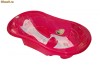 Cadita Bebe Cu Forma Anatomica TEGA Roz Transparent