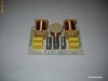 set 2 Filtre difuzoare 3 cai, bass (woofer), medii, inalte (tweeter) max 100W
