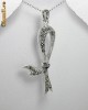 Pandantiv Fundita din Argint Oxidat si Marcasite PAG-078