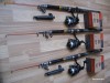 Set Pescar Incepator Full Echipat  1 Rod Pod FL 3 posturi + 3 Avertizori / Senzori + 3 Swingeri + 3 Mulinete Tokushima  + 3 Lansete Telescopice 3Metri