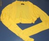 Top/ Bolero dama galben
