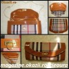 PLIC MARE PLICURI MARI LANT de UMAR DAMA firma brand BURBERRY PANZA PIELE ECOLOGICA LAC GEANTA GENTI FEMEI