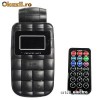 MODULATOR FM MP3 AUTO CU SLOT CARD SD SI USB TELECOMANDA