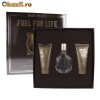 Diesel-Diesel Fuel For Life Men SET 75ml parfum EDT + 50ml aftershave balsam + 50ml gel dus
