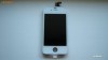 TouchScreen Digitizer LCD Display Rama Geam + Capac Spate + Buton Apple iPhone 4 White Original TRANSPORT GRATUIT