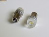 Bec led auto BA9S (T4W) 1,5W 135 lumeni cu lupa alb 6000K pt. pozitie, semnalizare