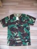 Tricou / Tricouri Pescuit / Vanatoare Camuflaj Verde Model 3