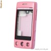 Carcasa rama fata tastatura taste mijloc miez corp sasiu capac spate baterie acumulator  LG Cookie Lite T300 Pink Originala Noua Sigilata