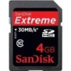Sandisk eXtreme SDHC 4GB 30MB/s HD Video