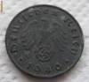 Germania nazista - 10 reichspfennig 1940 J - stare buna