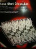 SAH CU PIESE DIN PAHARE (PENTRU CAMPIONATE DE SAH CU REZISTENTA LA ...TARIE)  nou in cutia originala