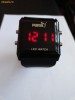 Ceas de mana led-uri Puma negru model nou deosebit barbatesc/dama led watch Puma sport curea silicon produs Nou