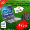 Laptop Netbook Dell Latitude D600, Centrino 1,6 GHz, 512Mb, 40Gb, DVD-ROM, Baterie Nefunctionala