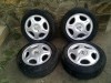 Set 4 jante aliaj 14 4x100 originale opel compatibile cu: golf, polo, logan, clio