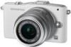 Olympus PEN E-PM1 Alb Bonus: Obiectiv Olympus 14-42mm 1:3.5-5.6 II R Negru + Obiectiv Olympus ED 40-150mm 1:4.0-5.6 R -Argintiu + Card 8GB