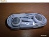 CASTI iPhone 4, iPhone 4S, iPod, iPad, iPad 2, iPad 3 iPhone 2G iPhone 3GS 3GS SIMPLE ALBE CU BUTON PE FIR + LIVRARE GRATUITA