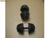 set gantere cauciucate 30kg