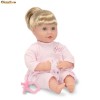 Melissa & Doug - Papusa bebelus Natalie cu suzeta