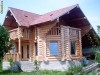 Case din lemn rotund 100eu.m2