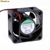 FAN 40X40X20SLIDE BEARINGDC12V11,04M3/H25,5DBA