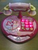 Vtech - Telefon Princess - telefon muzical cu butoane ce lumineaza  - si 5 activitati educative