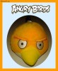 Angry Birds Galben din plus . Jucarie de plus pasare mare 13cm cu ventuza .