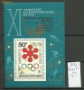 URSS - 1972 - Sapporo 1972, supr., colita neuzata